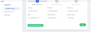 After knowing the requirements for the transfer and obtaining the transfer form, the next thing is to apply online or fill out the form and submit it.