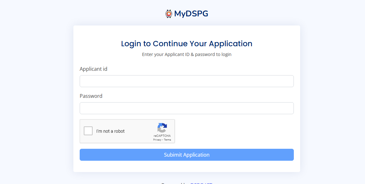 Courses Offered in DSPG