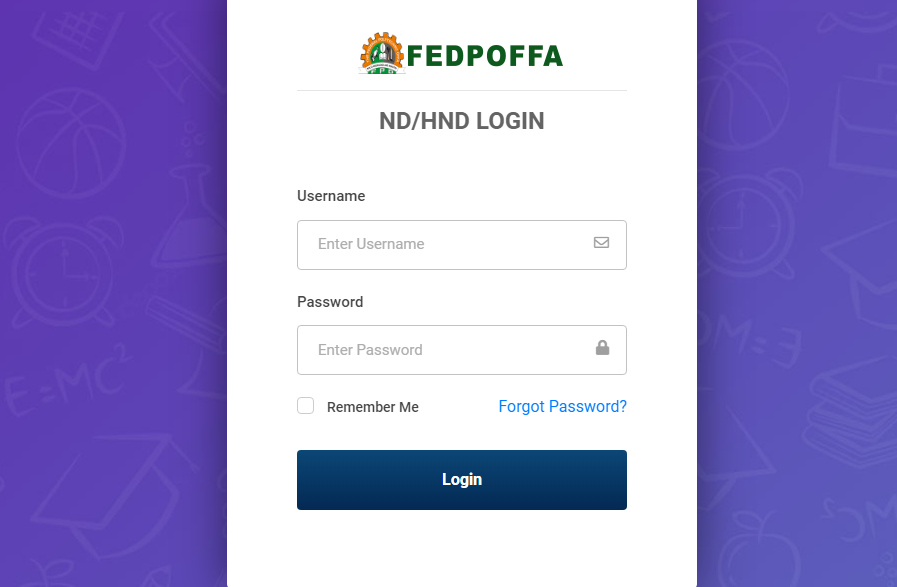 How To Check Offa Poly Admission List On School Portal