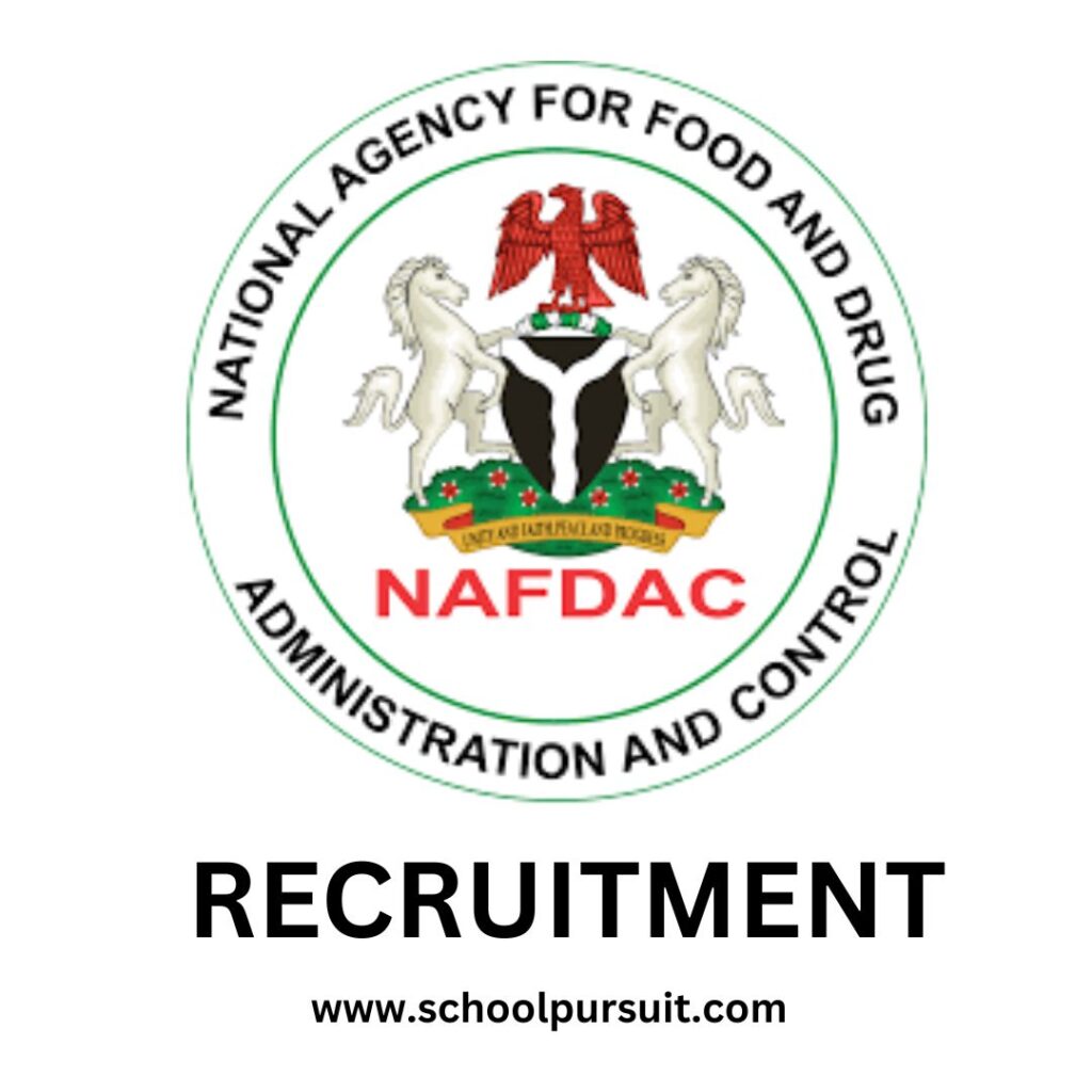 NAFDAC Recruitment Portal 2025/2026 | Step-by-Step Guidecurrently