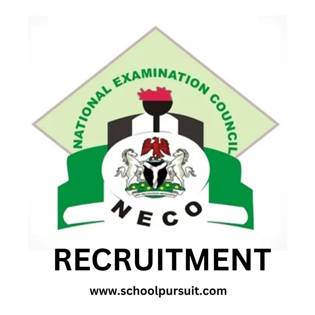 NECO Recruitment Eligibility & Requirements 2025, NECO Recruitment Portal 2025