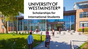 What does the University of Westminster International Scholarship for International Students cover?