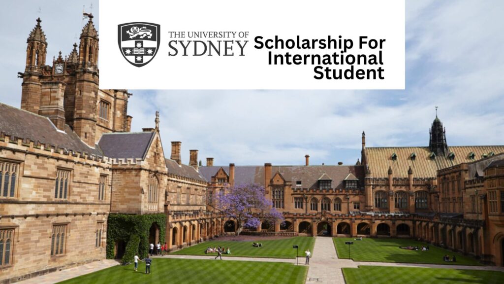 Fully-funded University of Sydney International Scholarship in 2025/2026