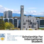 University of British Columbia International ILOT Scholarship 2025/2026