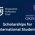 Oxford-Weidenfeld and Hoffmann Scholarships for International Students 2025/2026
