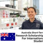 Australia Short-Term Research Scholarships for International Students 2025/2026